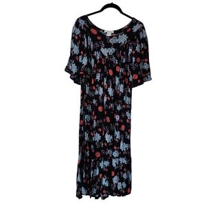 BECHAMEL Floral Mumu Dress Womens size Small